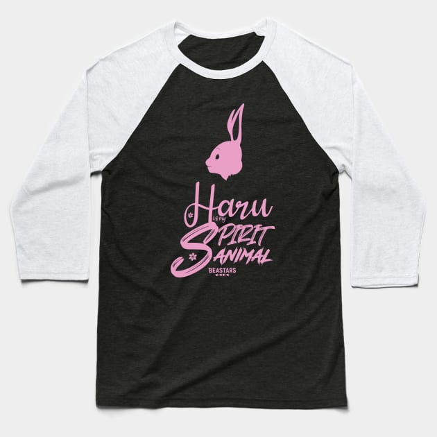 BEASTARS: HARU IS MY SPIRIT ANIMAL Baseball T-Shirt by FunGangStore